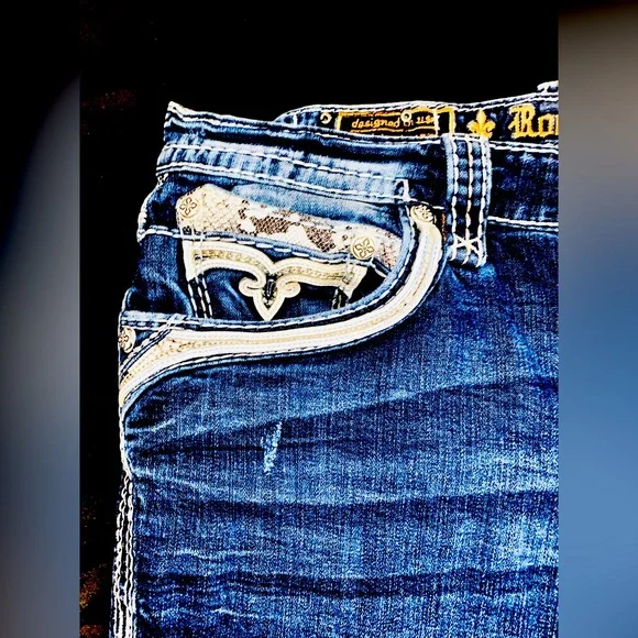 Men’s Rock Revival Jeans. Size 40 waist. - Picture 4 of 7